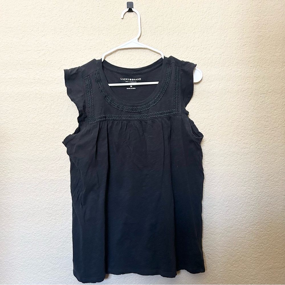 Women’s Lucky Brand Black Top